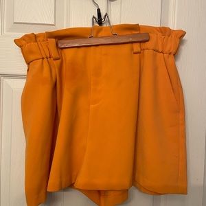 New Nine West Womens Dress Shorts W/Matching Belt-Size XL